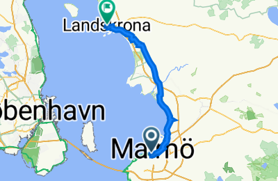 Route in der Bikemap App öffnen
