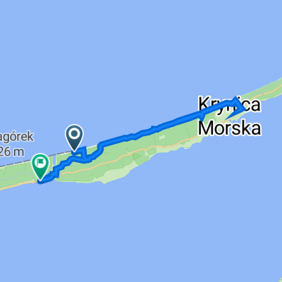 Kąty Rybackie do Droga Wojewódzka 501, Kąty Rybackie