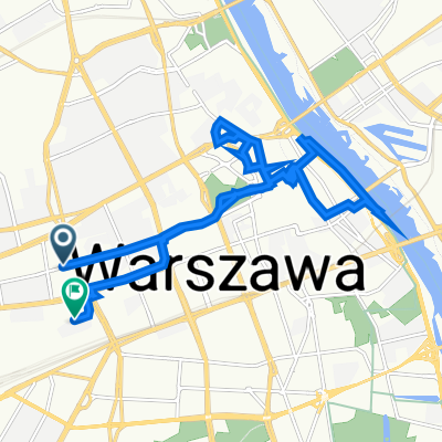 Grzybowska 92, Warszawa do Kolejowa 47B, Warszawa