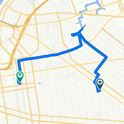 829 Monroe St, New York to 967 Kent Ave, New York