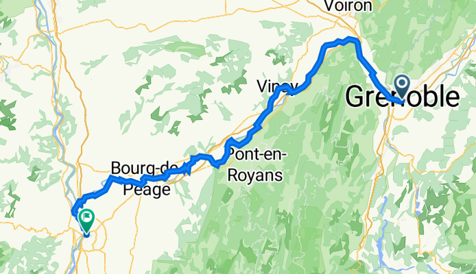 Grenoble to Valence