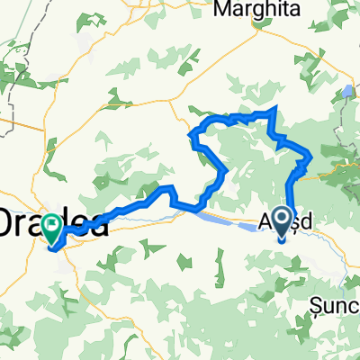 Alesd - Pestis - Padurea Neagra - Derna - Brusturi - Tileagd - Balaia - Ineu - Oradea