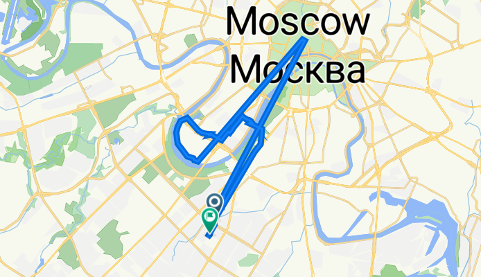 Район Академический, Москва до улица Кедрова, 2, Москва