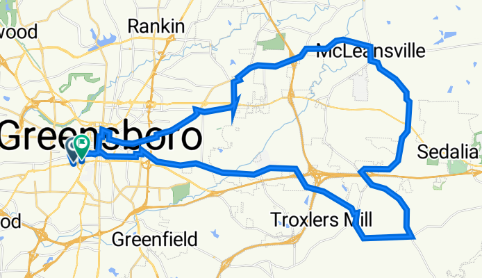 West Gate City Boulevard 829, Greensboro to Fulton Street 748, Greensboro