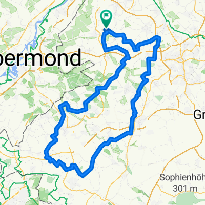 052 RK 116 km Brüggen-Viersen-Mönchengladbach-Erkelenz-Doveren-Hückelhoven-Randerath-Süggerath-Birgden-Laffeld-Aphoven-Karken-Wassenberg-Arsbeck-Merbeck-Lüttelf
