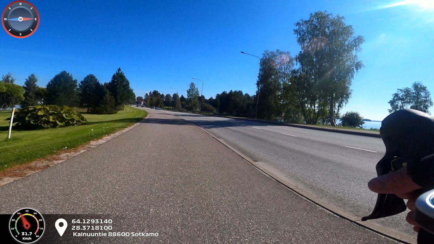 Pyöräily Kuhmo-Vuokatti-Sotkamo-Kuhmo
