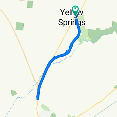 301–333 Corry St, Yellow Springs to 107 Xenia Ave, Yellow Springs