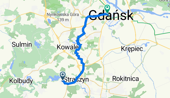 LOSTGARDEN ■ Route Luban Great Forest. DOT8 - Dolny Śląsk Rowerem