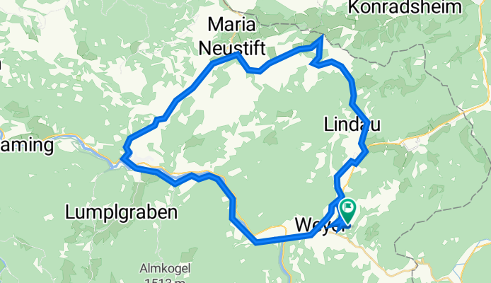 Open this route in Bikemap Web
