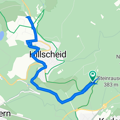 Entspannte Route