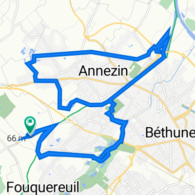 De Boulevard de la République 615, Annezin à Boulevard de la République 615, Annezin