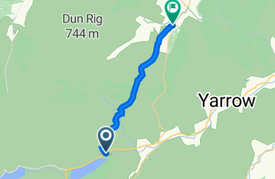 Route in der Bikemap App öffnen
