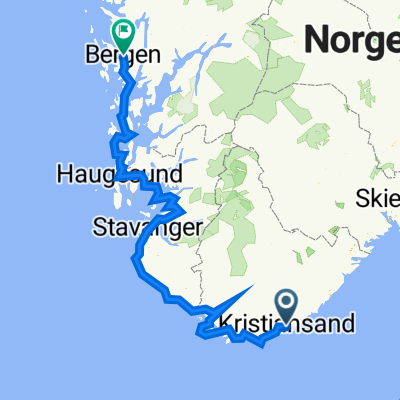 Kristiansand Bergen