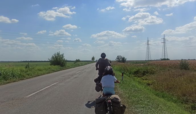 Photo 1 of the Bikemap route "Novi Kneževac to, Ada Serbia"