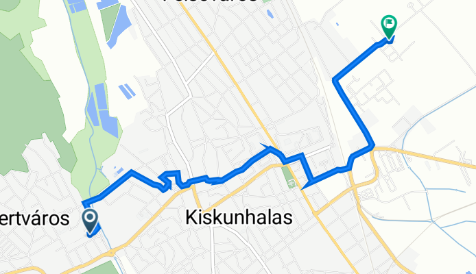 Karacs Teréz utca 6, Kiskunhalas - Kötönyi út 15, Kiskunhalas