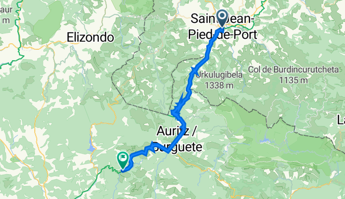 CaminoFrances_1: Saint-Jean-Pied-de-Port - Erro