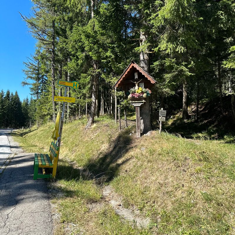 Fischbach - Waldtoni - Alpl - Hauereck - Schlagobersbauer - Waldtoni - Alptor - Zellerkreuz - Fischbach