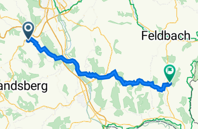 Route in der Bikemap App öffnen