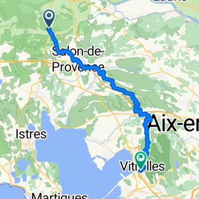 10. Route Eyguieres-Vitrolles