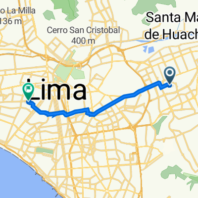 De Vulcano 364, Lima a Río Grande 235, Pueblo Libre