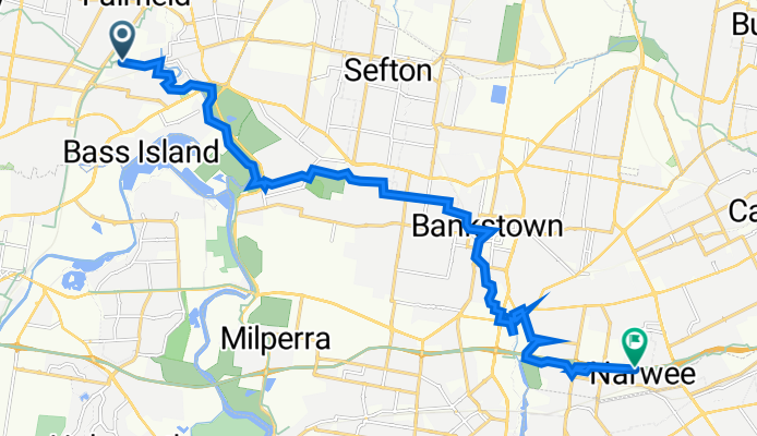 61 Prospect Rd, Canley Vale to 32 Windarra St, Narwee