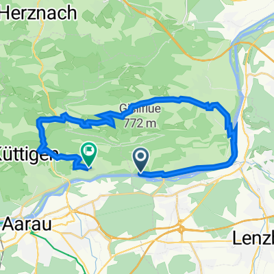 Biberstein - Thalheim - Staffelegg - Biberstein