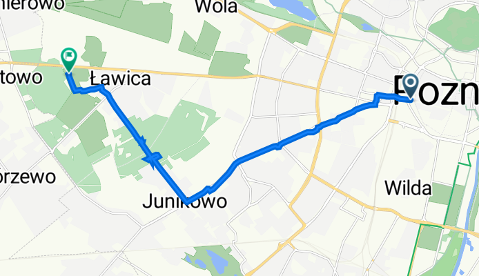 Święty Marcin 82, Poznań do Bukowska, Poznań