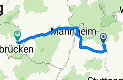Route in der Bikemap App öffnen