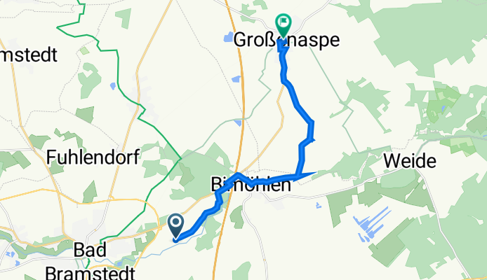 Bad Bramstedt nach Hauptstraße 3, Großenaspe