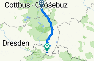 Route in der Bikemap App öffnen