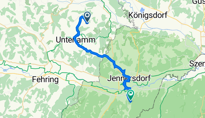 Stein 6, Bad Loipersdorf nach Unterberg 9C, St. Martin
