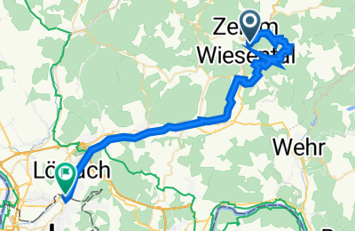 Route in der Bikemap App öffnen