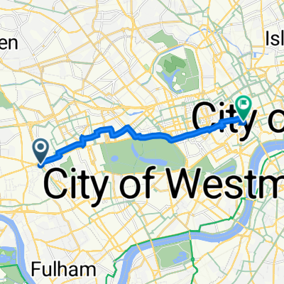 14 Woodstock Grove, London to 167 High Holborn, London