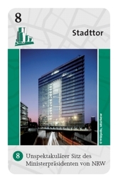 Highlight 6 along the Bikemap route "Stadtführung Düsseldorf - Radtour Medienhafen + Oberkassel von www.stadtspiele-verlag.de"