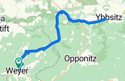 Route in der Bikemap App öffnen