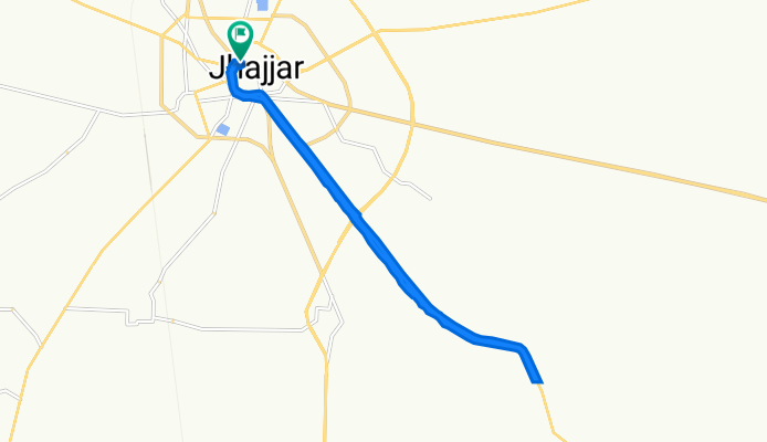 Bhatti Gate Mohalla, Jhajjar to Bhatti Gate Mohalla, Jhajjar
