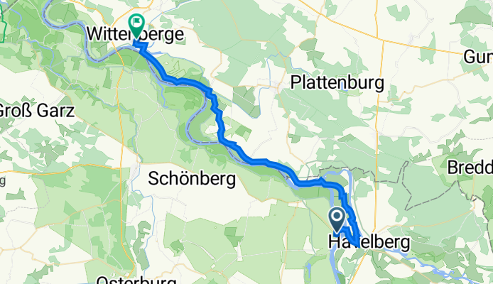 Dorfstraße 23, Werben nach Wittenberge