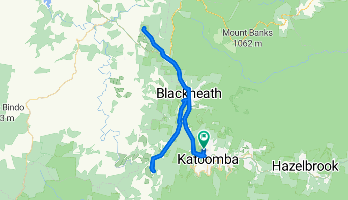 Megalong Valley/Mt York