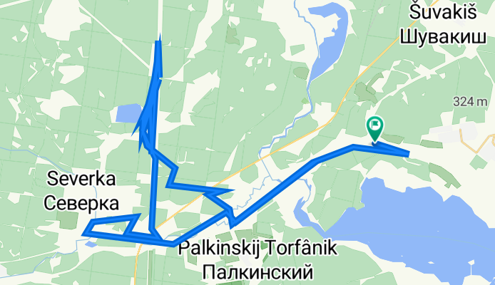 От Неизвестная дорога, Екатеринбург до Неизвестная дорога, Екатеринбург