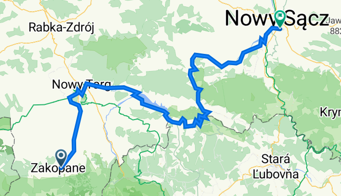 DRW1-2 Zakopane-NowySacz
