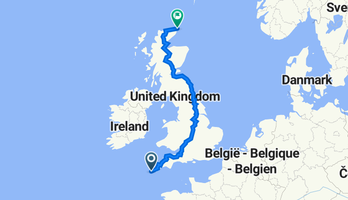 Lands End To John O Groats