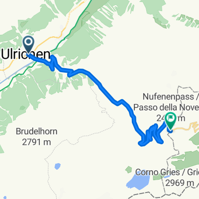 NUFENENPASS, por Ulrichen