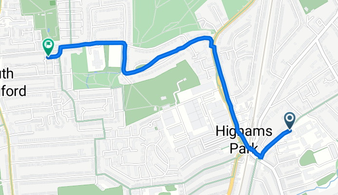 Waltham Forest, London to 84 Ainslie Wood Road, London