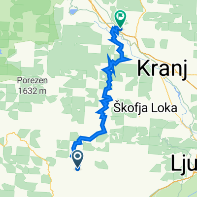 2023 Romanja Brezje (Žiri - Zapreval - Sv. Lenart nad Lušo - Selca - Lajše - Njivica - Dobrava - Brezje)