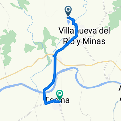 De Calle Guadalquivir 18A, Villanueva del Río y Minas a Calle Doctor Sopeña 2, Tocina