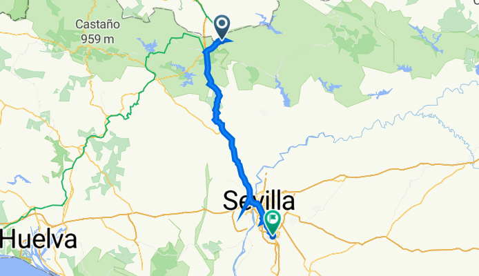Atlantic-Route 42. Etappe El Real de la Jara  - Sevilla