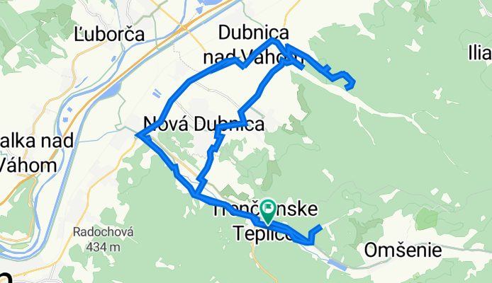 Trenčianske Teplice Cycling