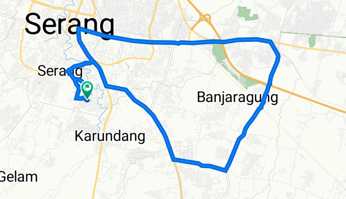 Serang, Serang to Serang, Serang