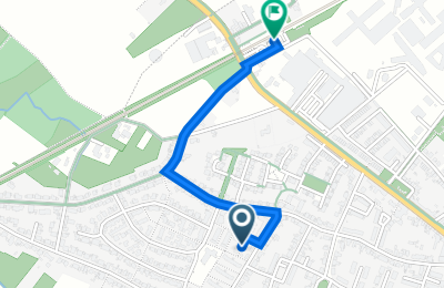 Route in der Bikemap App öffnen