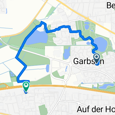 Bernsteinweg 2, Garbsen nach Bachstraße 15, Garbsen